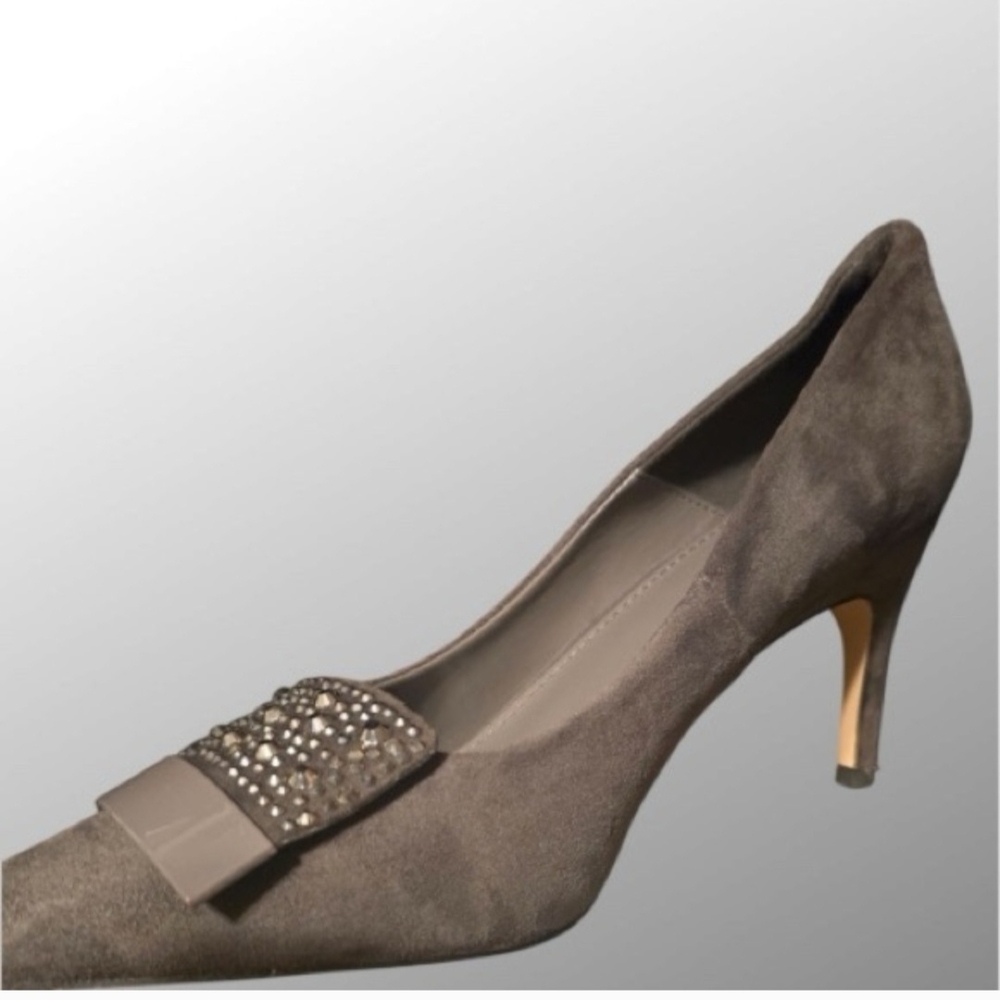 Elegant Gray Women's Heels